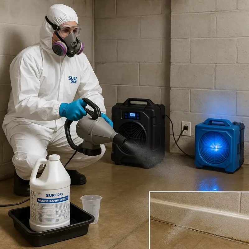 Sanitization and Odor Removal process in Estill, SC