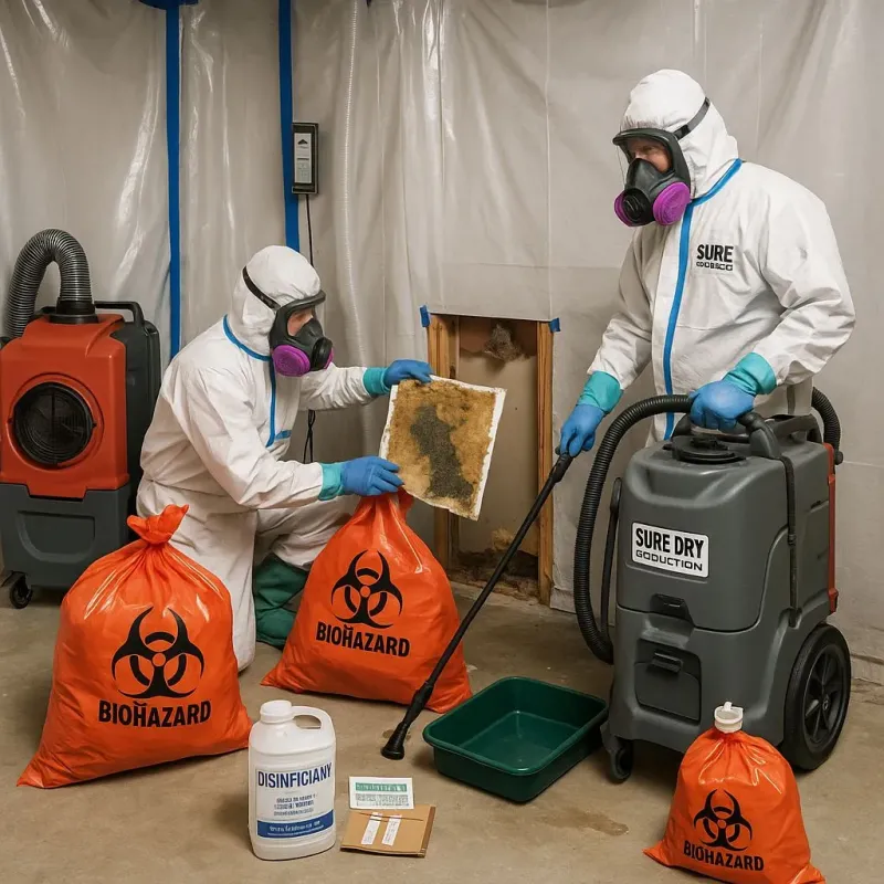 Contaminated Water Handling Protocols process in Estill, SC