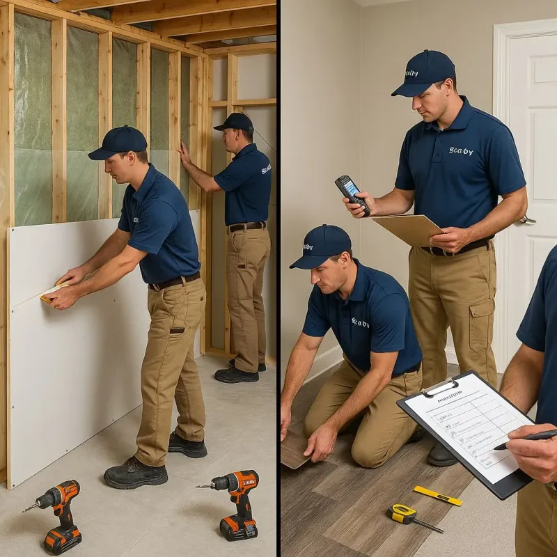 Repairs and Reconstruction process in Estill, SC