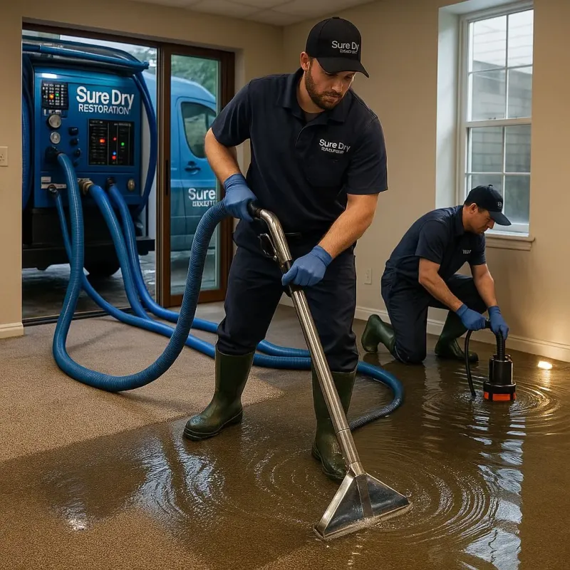 Water Extraction and Removal process in Estill, SC